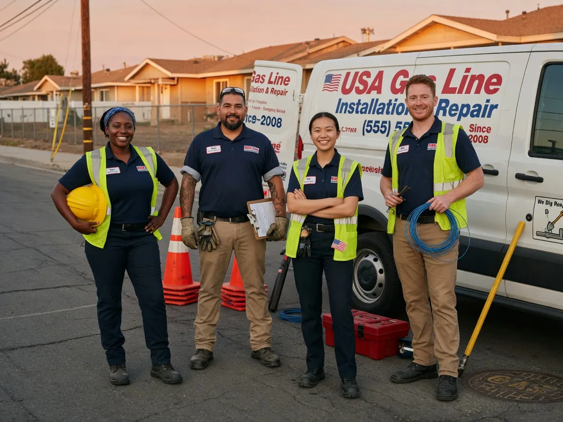 Gas Line Installation company in Wiseman, AR